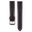 Kép 2/3 - Hirsch barna borjú bőr óraszíj  18mm - Heavy Calf L - 01475010-2-18