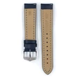 Kép 3/3 - Hirsch kék borjú bőr óraszíj  18mm - Heavy Calf L - 01475080-2-18