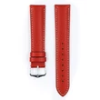 Kép 2/3 - Hirsch piros borjú bőr óraszíj  16mm - Kansas L - 01502021-2-16