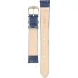 Kép 3/3 - Hirsch kék borjú bőr óraszíj  12mm - Kansas M - 01502180-1-12