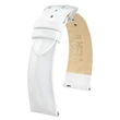 Kép 1/3 - Hirsch fehér borjú bőr óraszíj  20mm - Diva M - 01536100-2-20