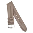 Kép 3/3 - Hirsch ezüst borjú bőr óraszíj  18mm - Diva M - 01536138-2-18