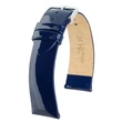 Kép 1/3 - Hirsch kék borjú bőr óraszíj  18mm - Diva M - 01536180-2-18