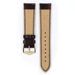 Kép 3/3 - Hirsch barna borjú bőr óraszíj  18mm - Ascot L - 01575010-1-18