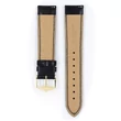 Kép 3/3 - Hirsch fekete borjú bőr óraszíj  18mm - Ascot L - 01575050-1-18