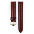 Kép 2/3 - Hirsch aranybarna borjú bőr óraszíj  18mm - Ascot L - 01575070-1-18