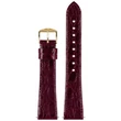 Kép 2/3 - Hirsch Kajmán bőr óraszíj 17mm - Genuine Croco L - 01808060-2-17