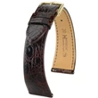 Kép 1/3 - Hirsch Kajmán bőr óraszíj 19mm - Genuine Croco M - 01808110-1-19