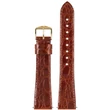 Kép 2/3 - Hirsch Kajmán bőr óraszíj 19mm - Genuine Croco M - 01808170-1-19