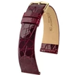 Kép 1/3 - Hirsch Kajmán bőr óraszíj 16mm - Prestige L - 02208060-2-16
