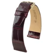 Kép 1/3 - Hirsch Aligátor bőr óraszíj 14mm - Prestige M - 02307160-7-14