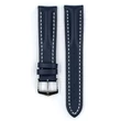 Kép 2/3 - Hirsch kék borjú bőr óraszíj  22mm - Heavy Calf L - 02475080-2-22