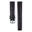 Kép 2/3 - Hirsch fekete borjú bőr óraszíj  18mm - Grand Duke L - 02528050-2-18