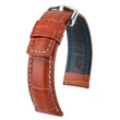 Kép 1/3 - Hirsch aranybarna borjú bőr óraszíj  18mm - Grand Duke L - 02528070-2-18