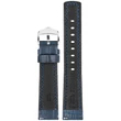 Kép 3/3 - Hirsch kék borjú bőr óraszíj  20mm - Grand Duke L - 02528080-2-20