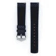 Kép 3/3 - Hirsch kék borjú bőr óraszíj  20mm - Carbon L - 02592080-2-20