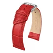 Kép 1/3 - Hirsch piros borjú bőr óraszíj  12mm - Princess M NQR - 02628120-2-12