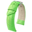 Kép 1/3 - Hirsch zöld borjú bőr óraszíj  12mm - Princess M NQR - 02628142-2-12