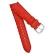 Kép 3/3 - Hirsch piros borjú bőr óraszíj  24mm - Louisianalook M NQR - 03427120-2-24