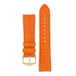 Kép 1/3 - Hirsch narancsságra borjú bőr óraszíj  12mm - Louisianalook M NQR - 03427176-1-12