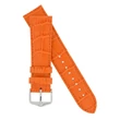 Kép 2/3 - Hirsch narancsságra borjú bőr óraszíj  12mm - Louisianalook M NQR - 03427176-1-12