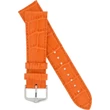 Kép 2/3 - Hirsch narancsságra borjú bőr óraszíj  18mm - Louisianalook M NQR - 03427176-2-18