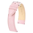 Kép 1/3 - Hirsch rózsaszín borjú bőr óraszíj  22mm - Osiris Nubuk L - 03433022-2-22