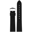 Kép 2/3 - Hirsch fekete borjú bőr óraszíj  18mm - Osiris Nubuk L - 03433050-2-18