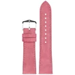 Kép 2/3 - Hirsch rózsaszín borjú bőr óraszíj  22mm - Osiris Nubuk L - 03433060-2-22