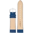 Kép 3/3 - Hirsch kék borjú bőr óraszíj  20mm - Osiris Nubuk L - 03433080-2-20