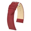 Kép 1/3 - Hirsch bordó borjú bőr óraszíj  12mm - Osiris Nubuk M - 03433161-2-12