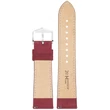 Kép 3/3 - Hirsch bordó borjú bőr óraszíj  12mm - Osiris Nubuk M - 03433161-2-12