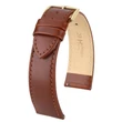 Kép 1/3 - Hirsch barna borjú bőr óraszíj  18mm - Osiris L - 03475015-1-18