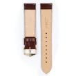 Kép 3/3 - Hirsch barna borjú bőr óraszíj  18mm - Osiris L - 03475015-1-18