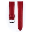 Kép 2/3 - Hirsch piros borjú bőr óraszíj  12mm - Osiris M - 03475120-1-12