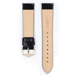 Kép 3/3 - Hirsch fekete borjú bőr óraszíj  20mm - Osiris M - 03475150-2-20