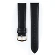 Kép 2/3 - Hirsch fekete borjú bőr óraszíj  18mm - Osiris XL - 03475250-2-18