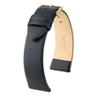 Kép 1/3 - Hirsch fekete borjú bőr óraszíj  10mm - Toronto L NQR - 03702050-1-10