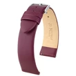 Kép 1/3 - Hirsch lila borjú bőr óraszíj  18mm - Toronto M - 03702186-2-18