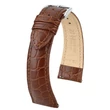 Kép 1/3 - Hirsch barna borjú bőr óraszíj  18mm - Aristocrat L - 03828010-2-18