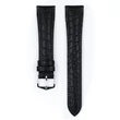 Kép 2/3 - Hirsch fekete borjú bőr óraszíj  18mm - Aristocrat L - 03828050-2-18