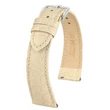 Kép 1/3 - Hirsch bézs borjú bőr óraszíj  18mm - Aristocrat L - 03828090-2-18