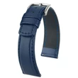 Kép 1/3 - Hirsch kék borjú bőr óraszíj  21mm - Runner L - 04002080-2-21