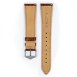 Kép 3/3 - Hirsch barna aligátor bőr óraszíj  18mm - Regent L - 04107019-2-18