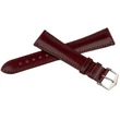 Kép 2/3 - Hirsch bordó borjú bőr óraszíj  20mm - Siena L NQR - 04202060-2-20