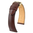Kép 1/3 - Hirsch barna borjú bőr óraszíj  16mm - Siena M - 04202110-1-16
