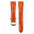 Kép 2/3 - Hirsch narancsságra aligátor bőr óraszíj  14mm - London M - 04207177-1-14
