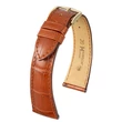 Kép 1/3 - Hirsch aranybarna aligátor bőr óraszíj  14mm - London M - 04207179-1-14