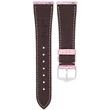 Kép 3/3 - Hirsch rózsaszín vegán bőr óraszíj  18mm - Rose M - 04245122-2-18