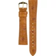 Kép 2/3 - Hirsch aranybarna strucc bőr óraszíj  18mm - Massai Ostrich L - 04262070-1-18